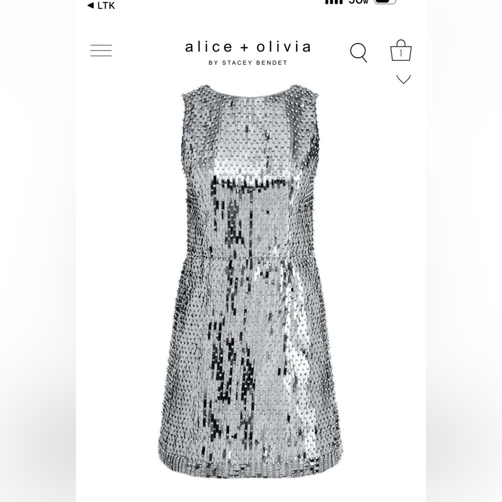 Alice and Olivia Lindsey dress